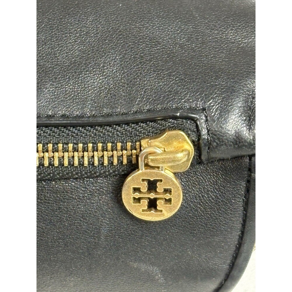 Tory Burch Fleming Soft Black Leather Quilted Belt /Bum Bag/Fanny /Shoulder Bag - Picture 4 of 11